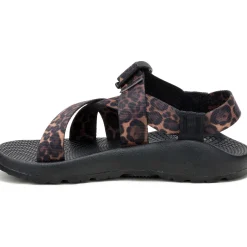 Women's Mega Brown Leopard Z/1 Wide-Strap Classic Sandal