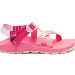 Women's Z/1 Pink Tones Adjustable Strap Classic Sandal